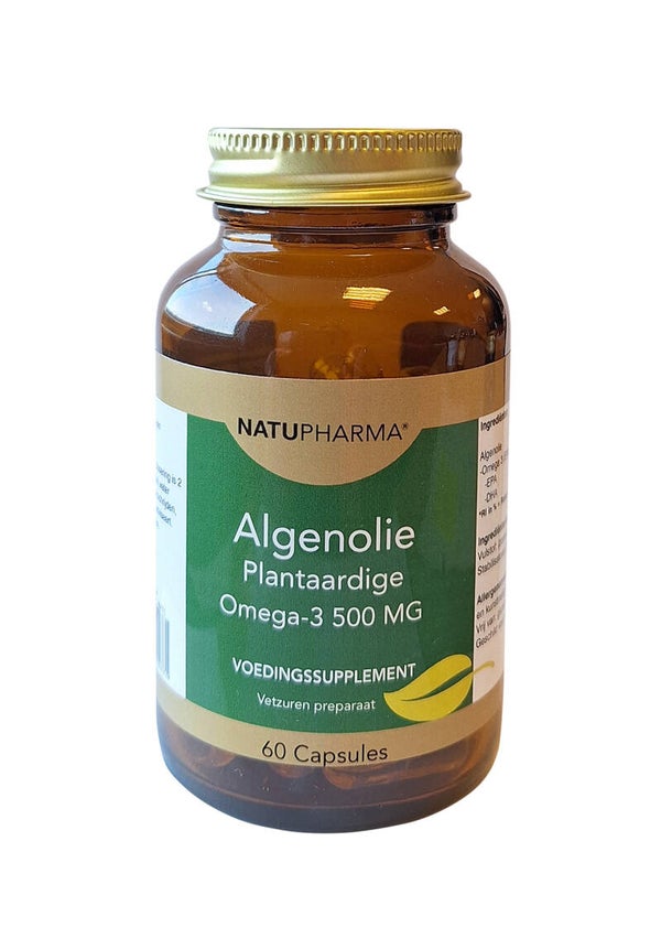 Natupharma Algenolie Omega 3 500mg vegetarische capsule - 60 caps