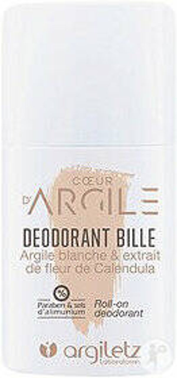 Argiletz deoroller hamamelis, calendula en witte klei 50ml