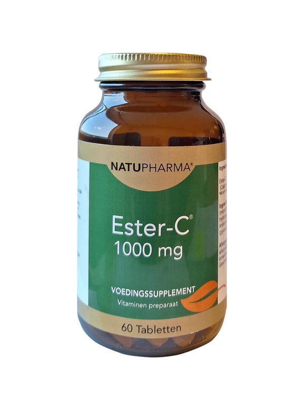 Natupharma Ester C 1000mg - vegetarische tablet 60st