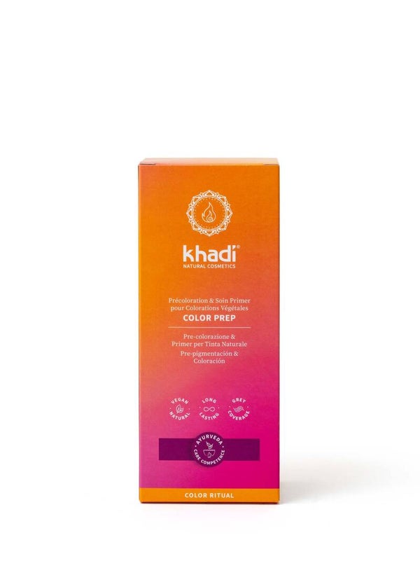 Khadi Color Prep 2 x 50gr (voorbehandeling/primer, voorafgaand aan haarverving)