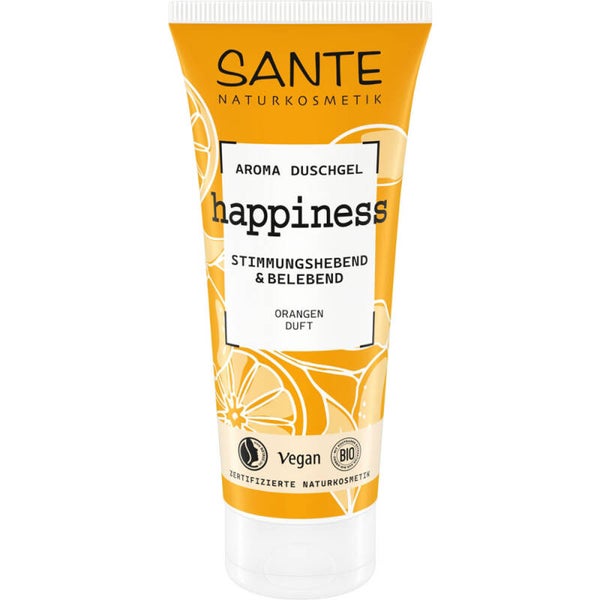 Sante Sante HAPPINESS Aroma Shower Gel 200ml BIO