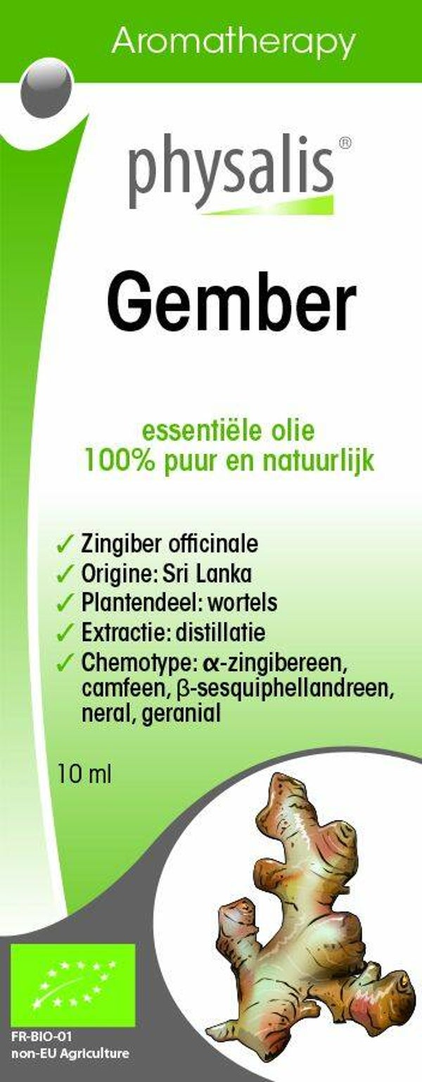 Physalis gember bio 10ml