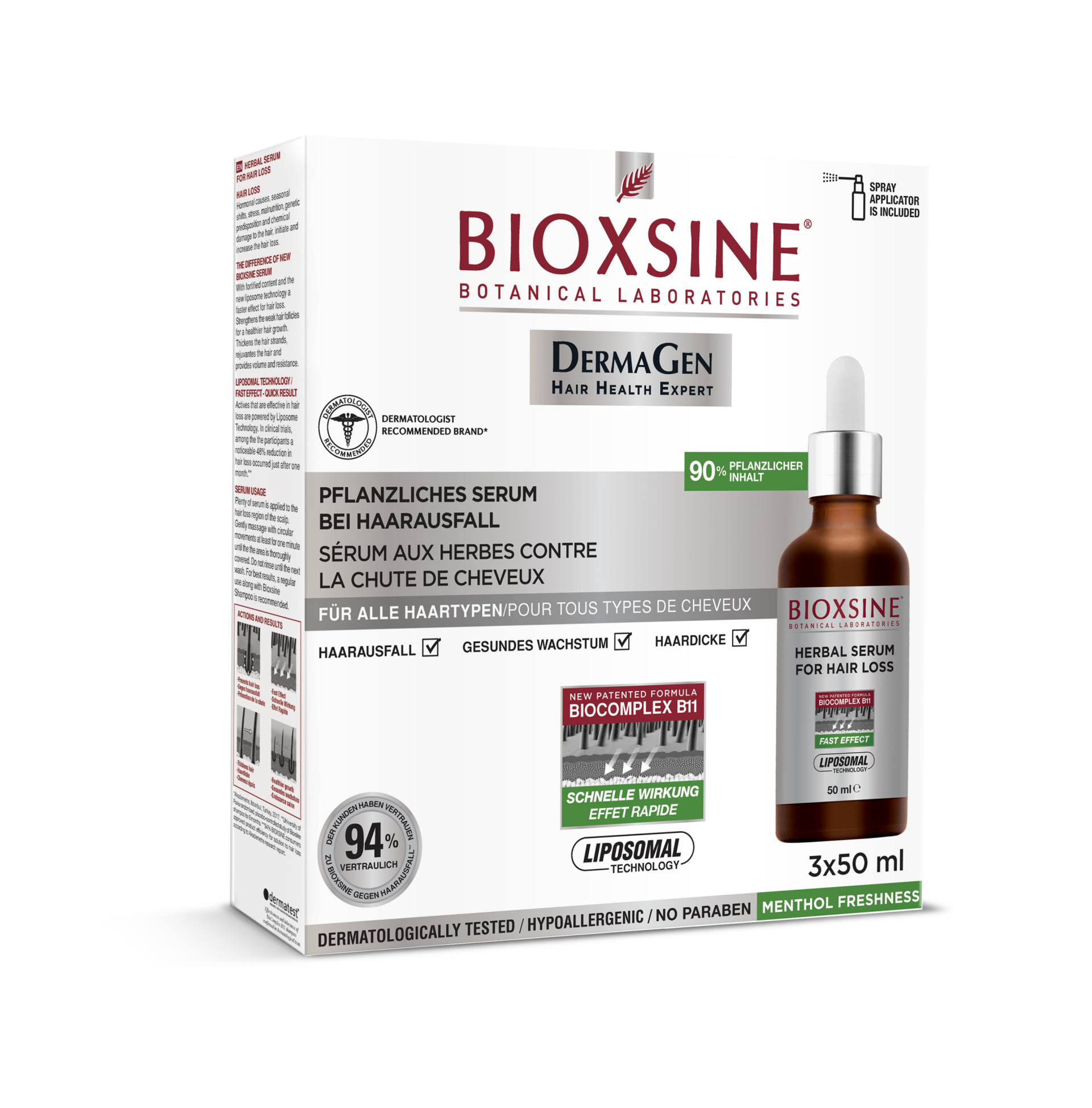 Bioxsine serum 3x50ml