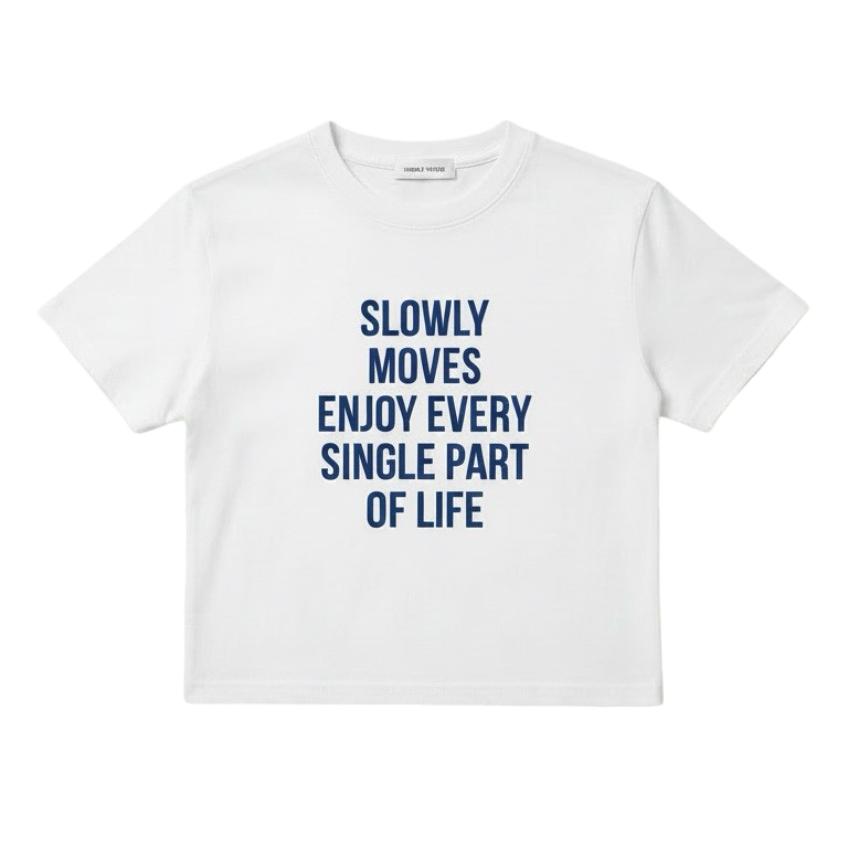 Enjoy tee white