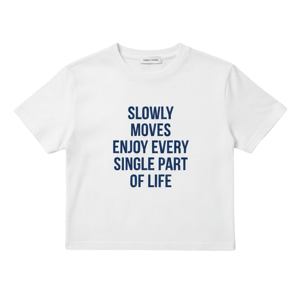 Enjoy tee white
