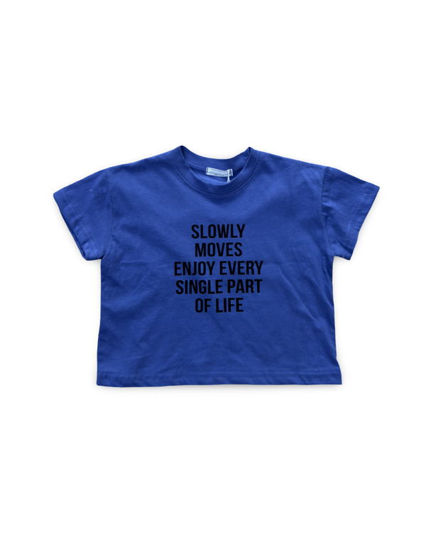 Enjoy tee blue