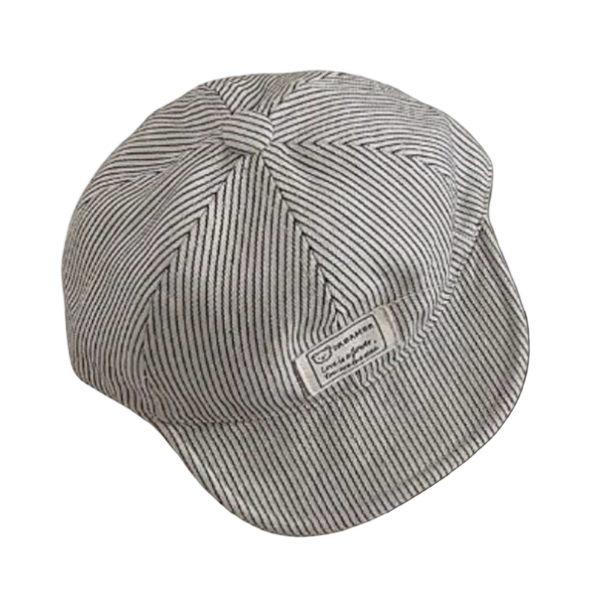 Stripe cap Cremé
