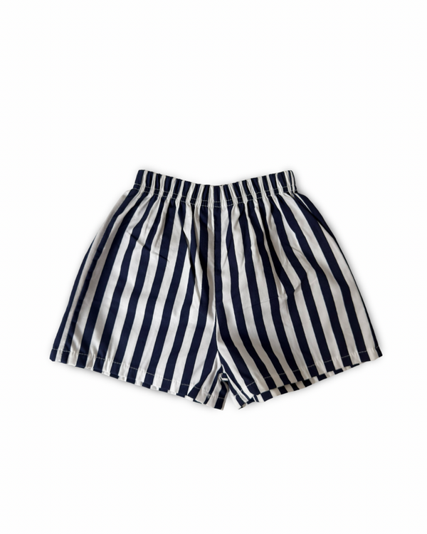 Blue stripe short