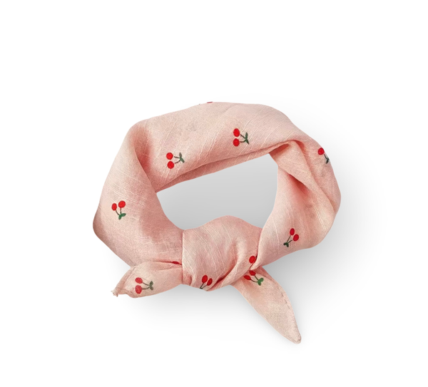 Kersen sjaaltje roze