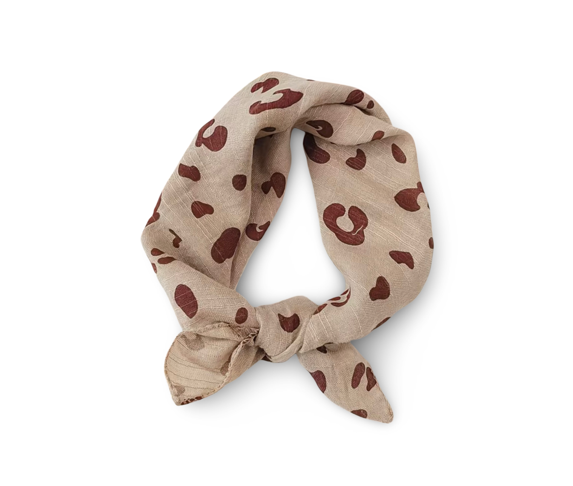 Beige tijger sjaaltje