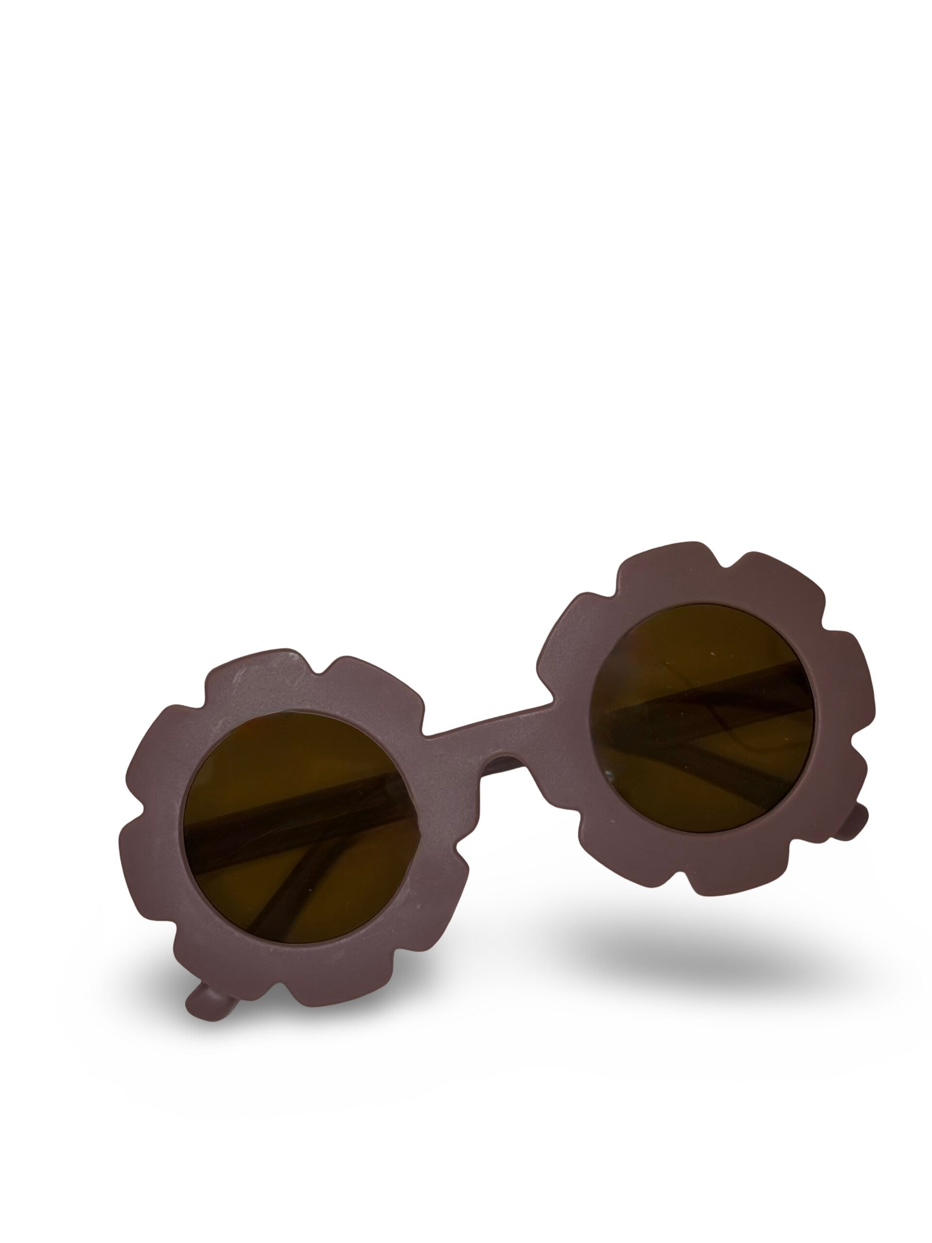Little glass ''donkerbruin''