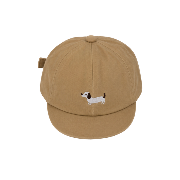 Teckel beige cap beige