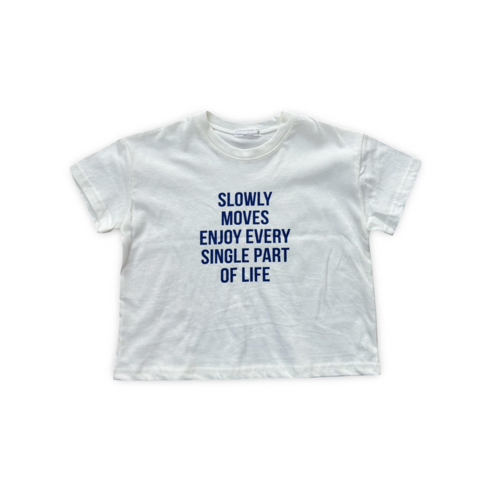 Enjoy tee white