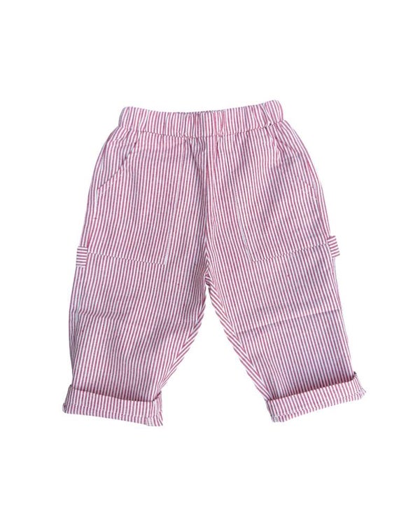 Lio Stripe Pants Red