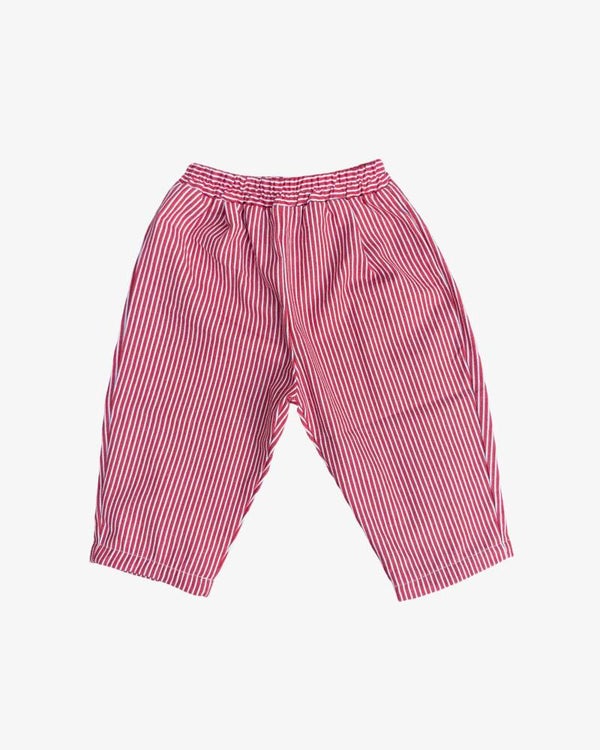 Sam Stripe Pants Red
