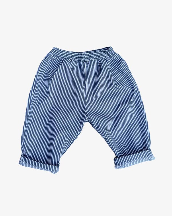 Sam Stripe Pants Blue