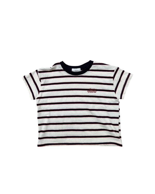 Lemon Plate tee white