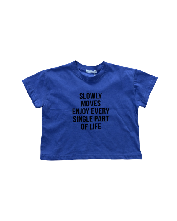 Enjoy tee blue