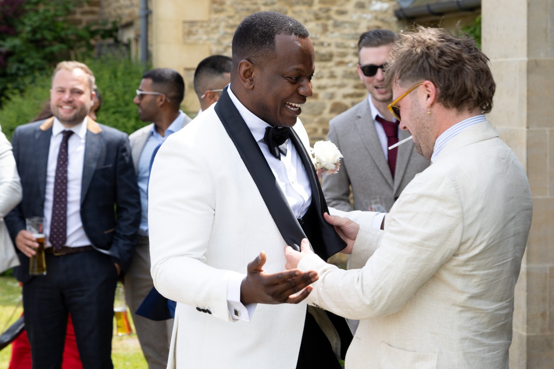 White classic blazer