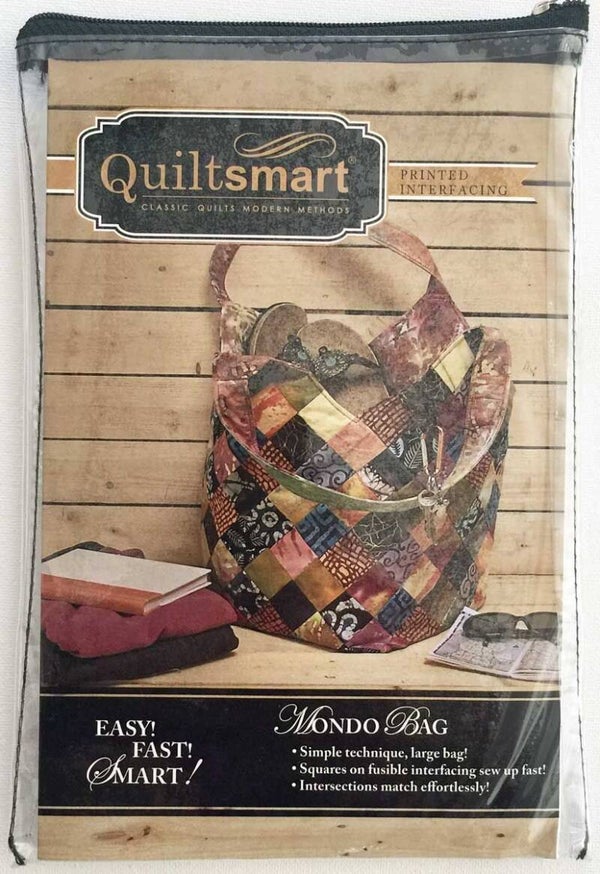 Quiltsmart Mondo Bag Pattern (interface included)