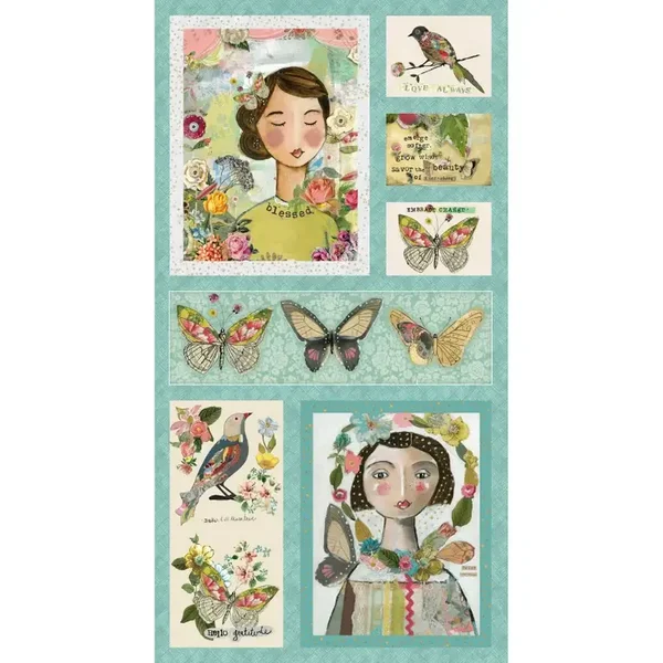 Soulshine and Daydreams Quilt Panel 10344