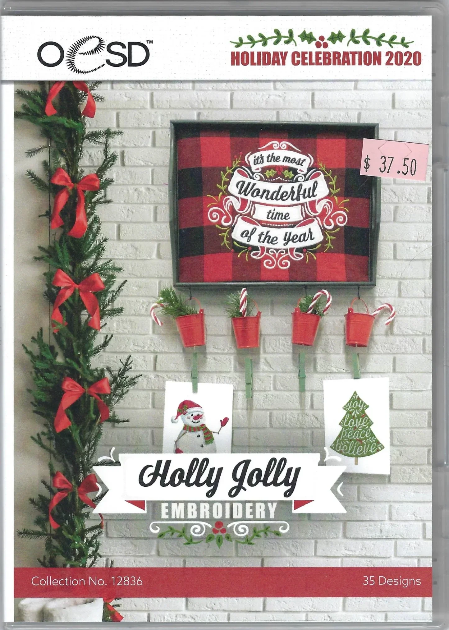 OESD Holly Jolly Embroidery CD