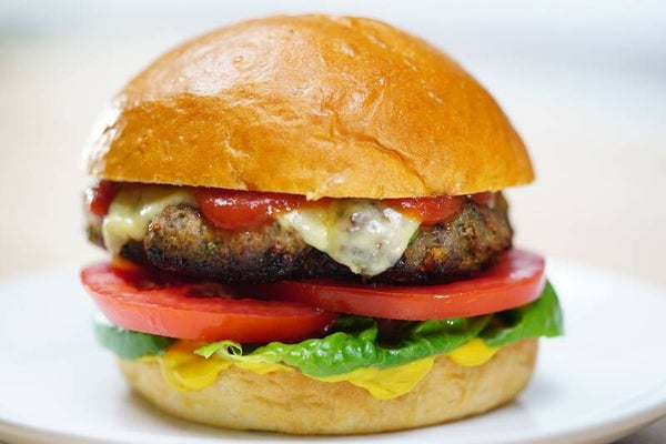 Kids Beef burger meal