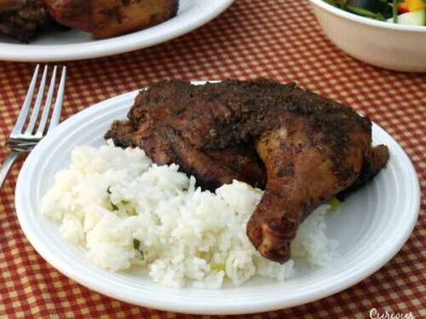 Jerk chicken meal