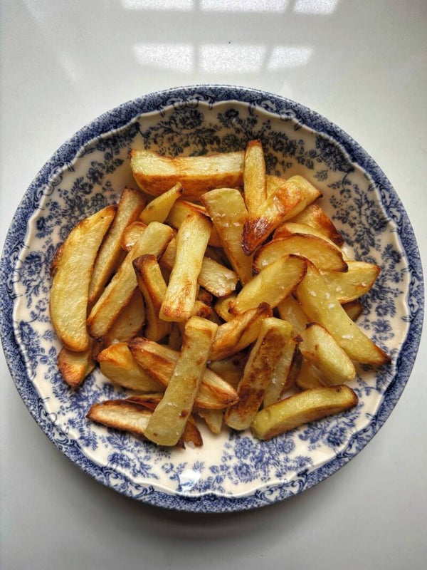 Regular homemade chips