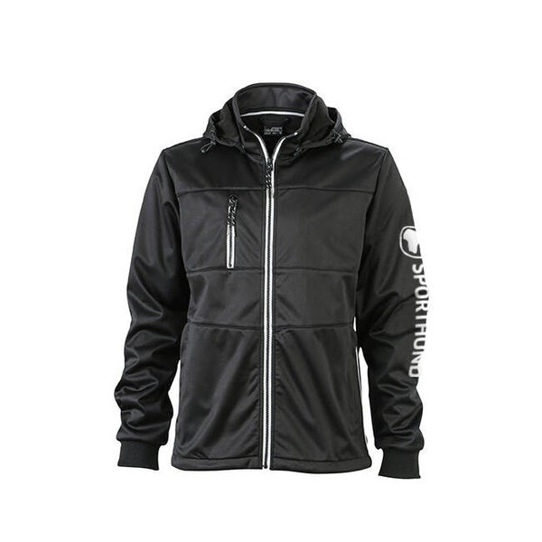 Sporthund Softjacke schwarz