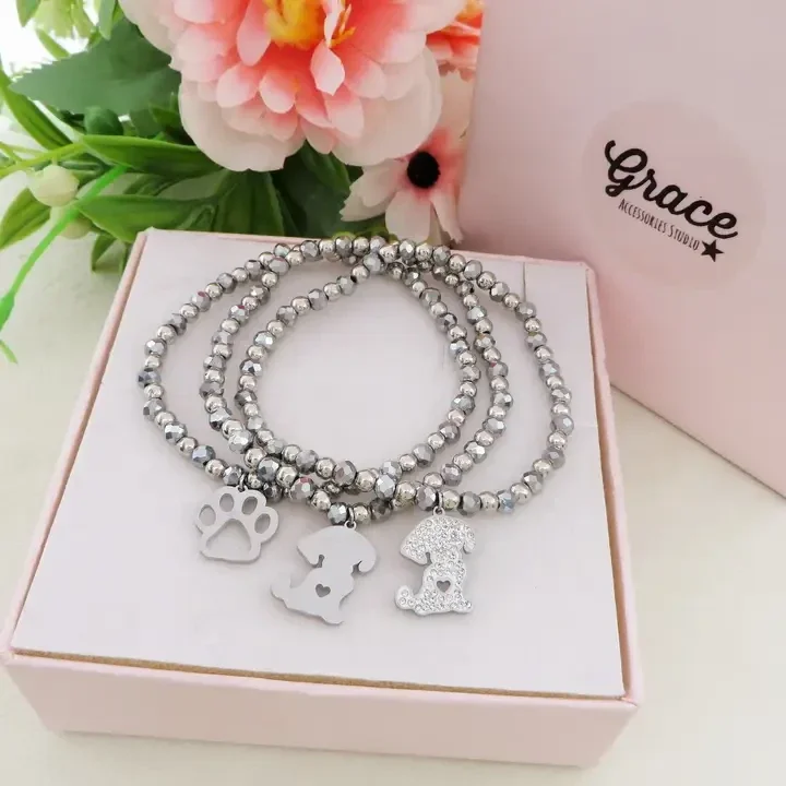 BEST FRIEND 3er Armbandset