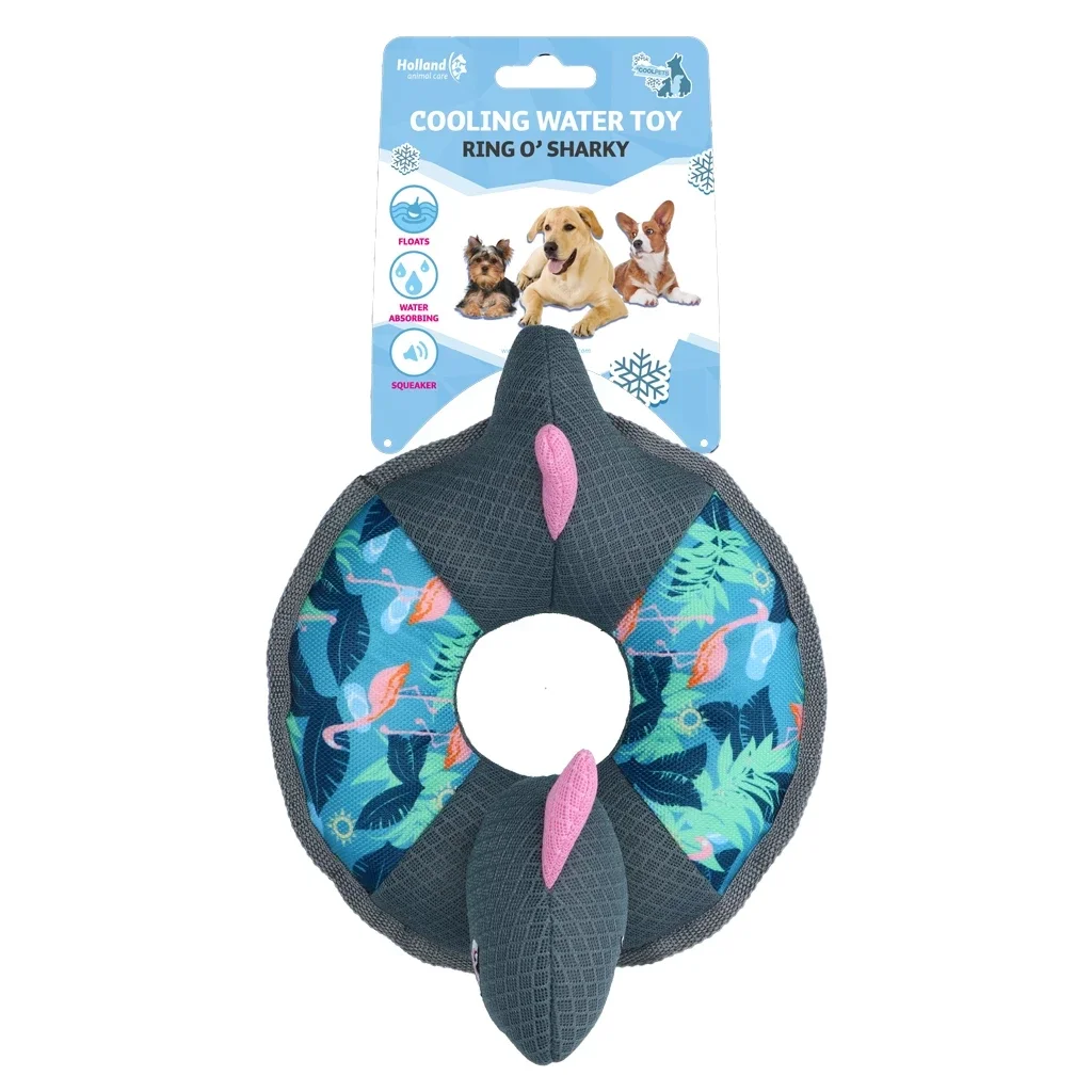 CoolPets Ring O' Sharky Flamingo
