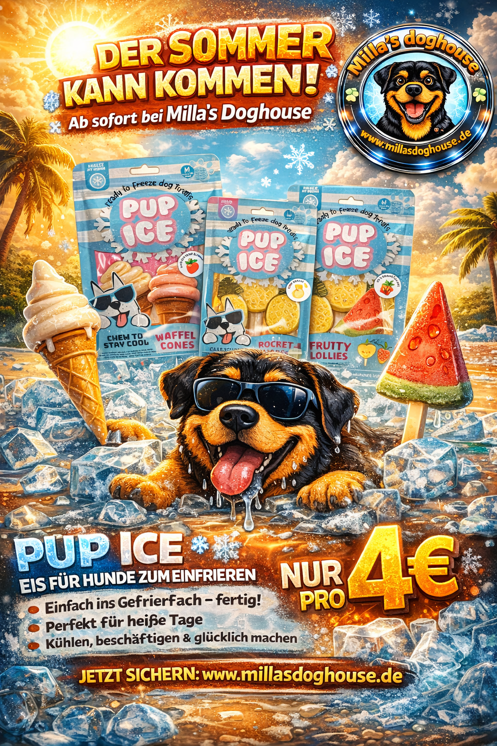 Pup ice