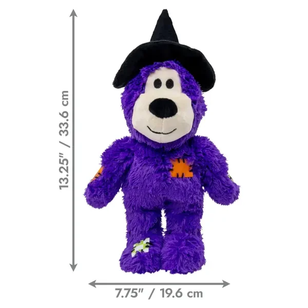 KONG Halloween Wild Knots Hexenbär – Hundespielzeug mit Knotenseil Größe