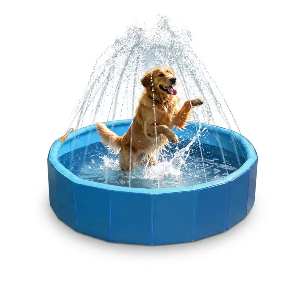 Coolpets Splash Sprinkler Pool