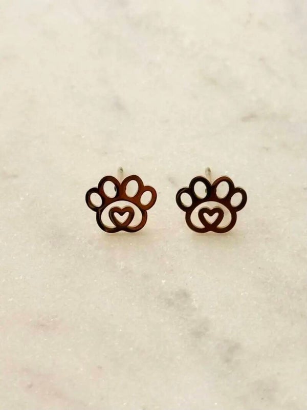 Pfoten Stecker ohrringe