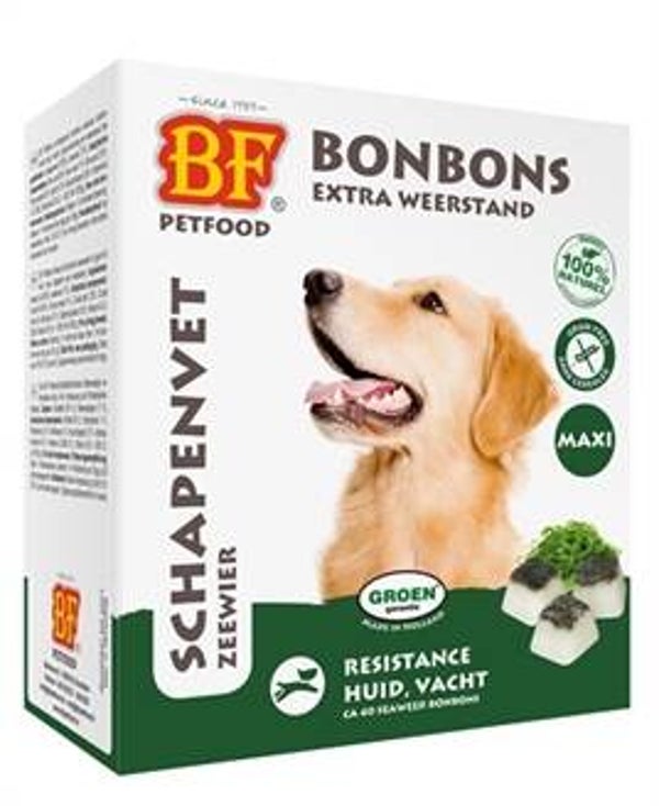 Bf Petfood Schafsfett Maxibonbons Seetang 40 ST