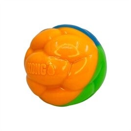 KONG TWISTZ HIGH-VIZ BALL 8,5X8,5X8,5 CM