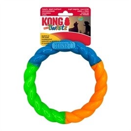 KONG TWISTZ HIGH-VIZ RING 18X2,5X18 CM
