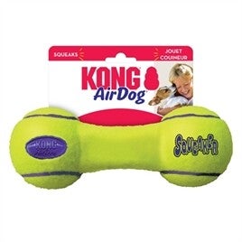 Kong Airdog Dumbel Tennisball Gelb 23,5X9X9 CM