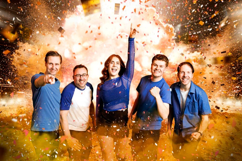 Bandje Voor De Sfeer Persfoto