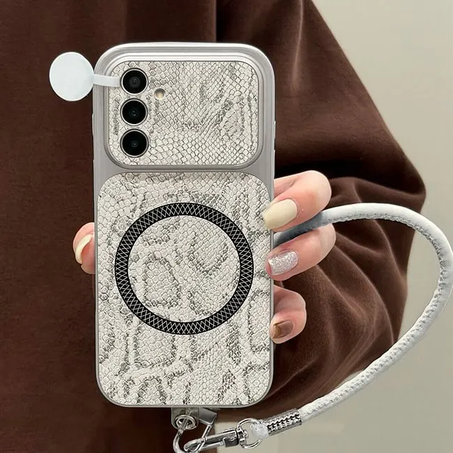 Snake skin texture Samsung series super glossy multi-color phone case