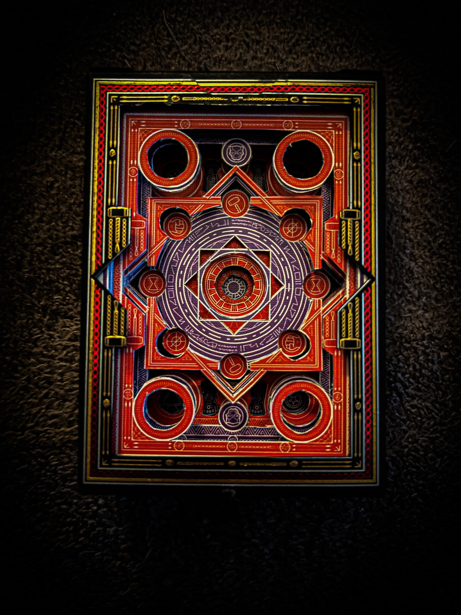 #004 / #018 Avengers mix Cut Deck by Theory11