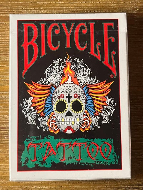 Bicycle Tattoo V3 Playing Cards