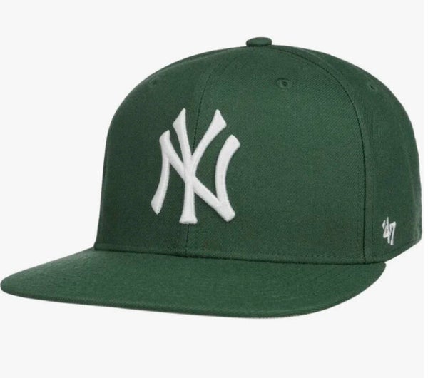 ‘47 Brand:  New York Yankees No Shot Captain Dark Green Snapback