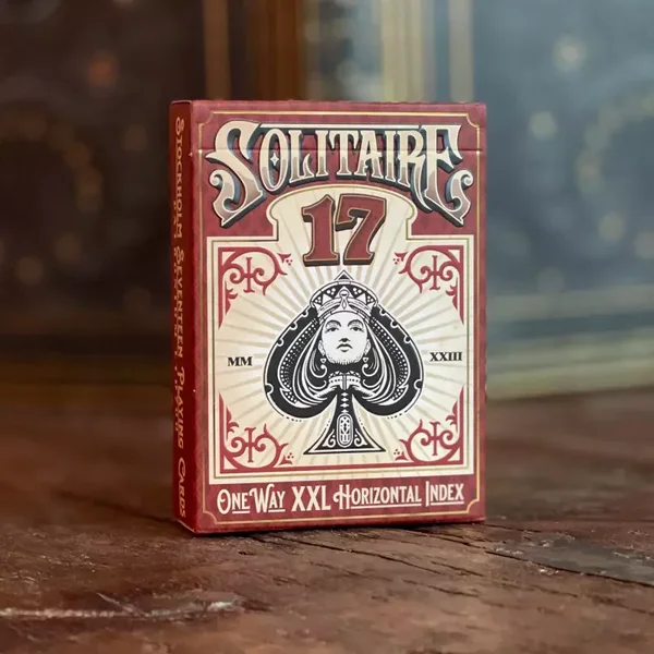 Solitaire17 - Red - Gilded LTD700  #299/700 by Stockholm17