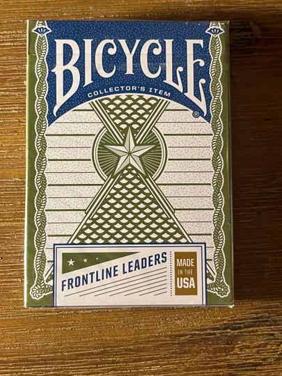 Bicycle Frontline Leaders Playing Cards