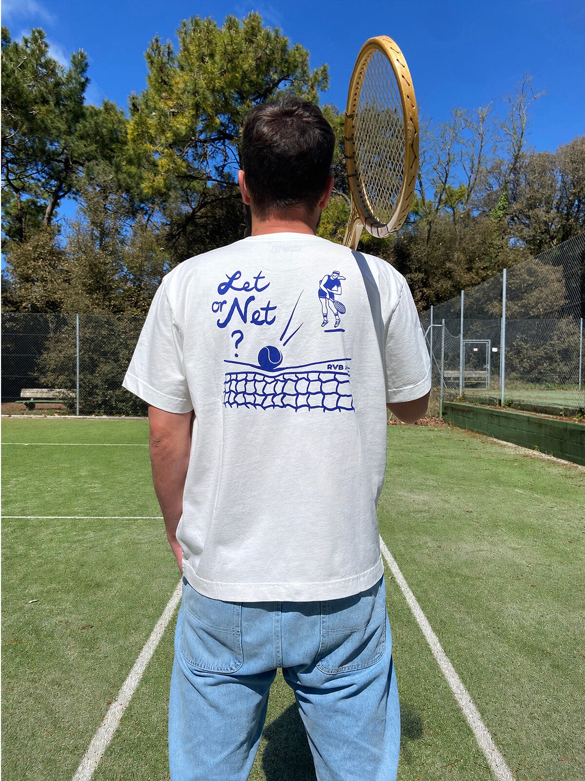 T-shirt visuel Let or Net