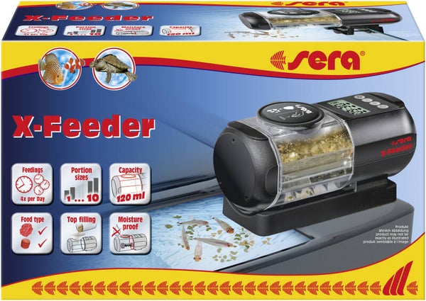sera X-Feeder voerautomaat voor vlokken en granulaat