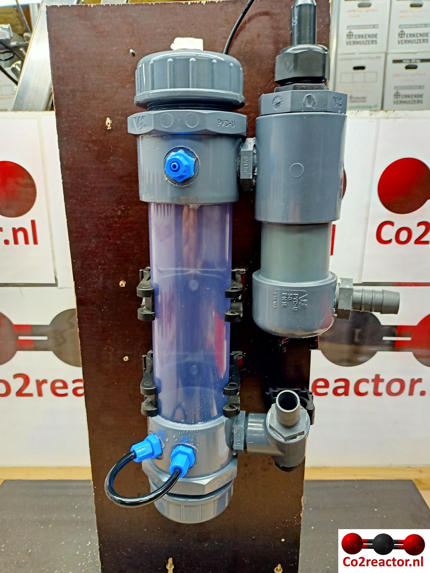 CO2 reactor voor de Intaqo Essential controller